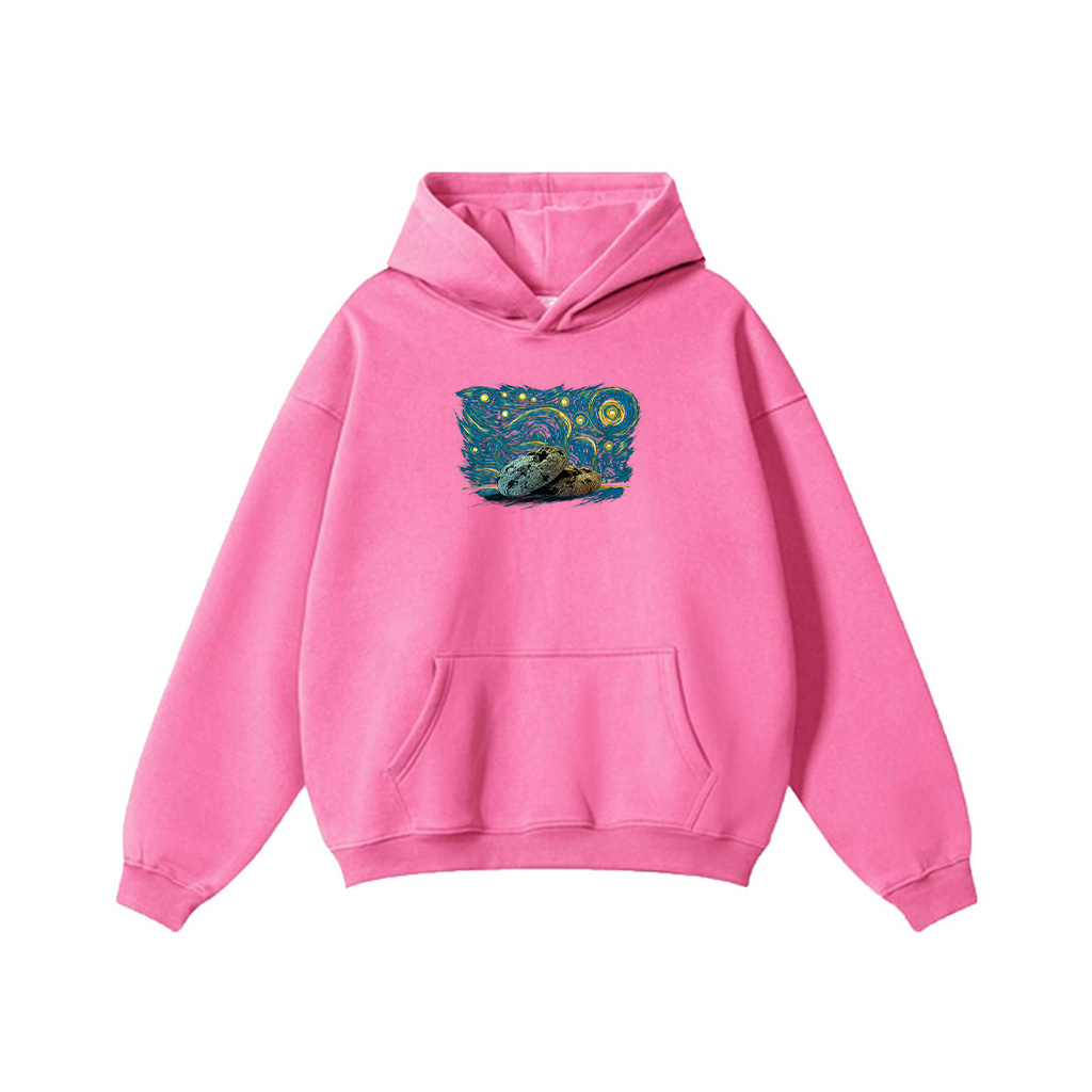 Retro Vintage Starry Night Style Cookies Hoodie - Image 6