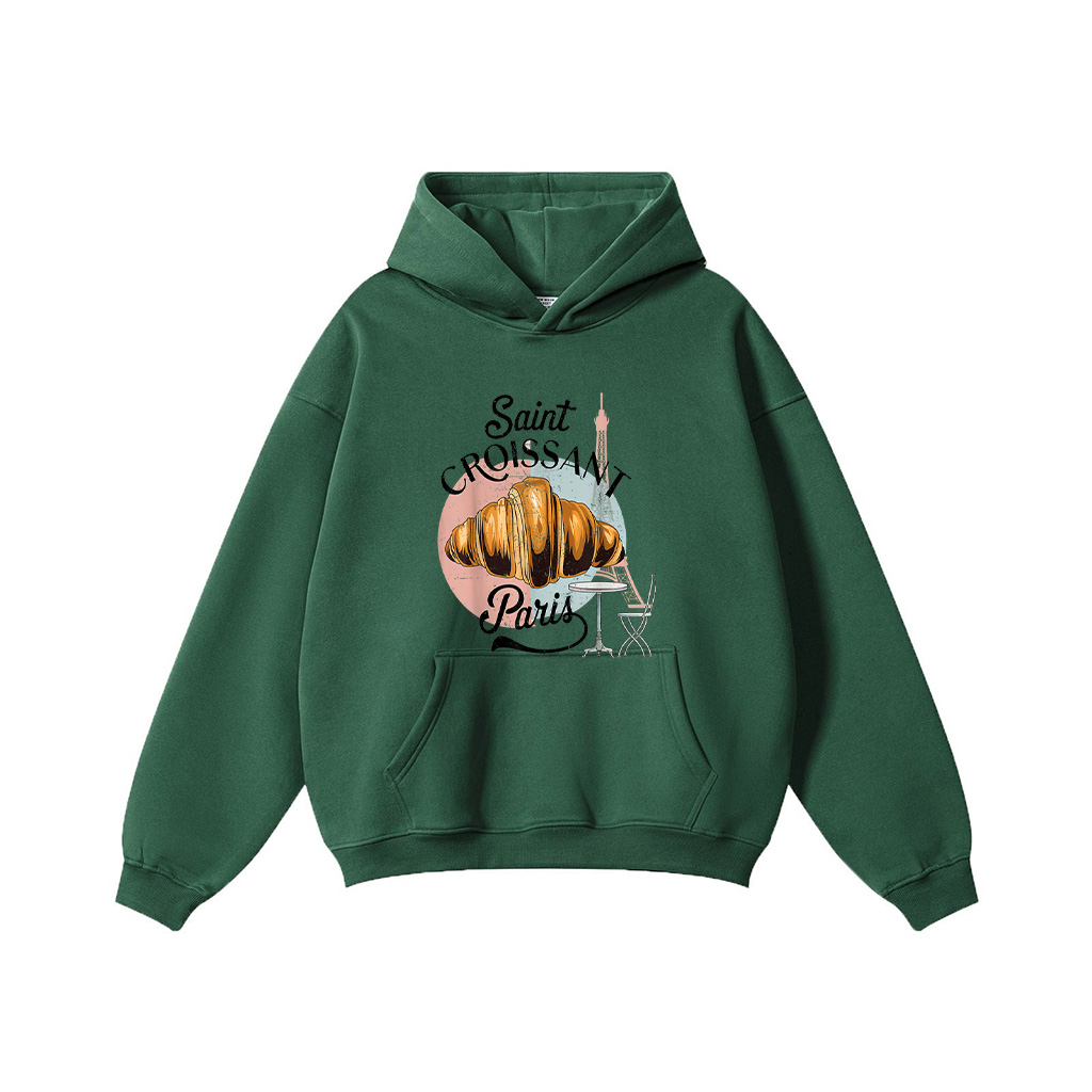 Saint Croissant Paris Hoodie - Image 4