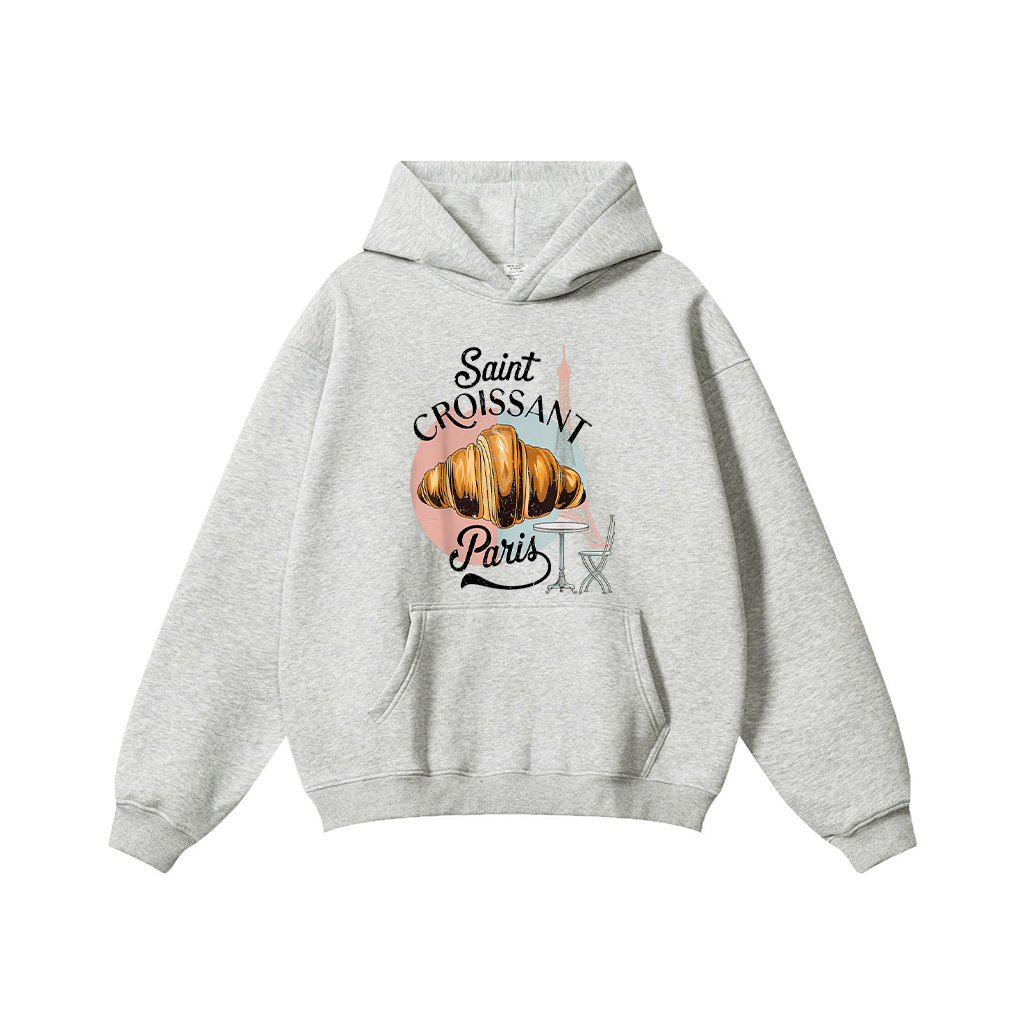 Saint Croissant Paris Hoodie - Image 5