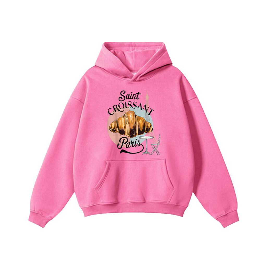 Saint Croissant Paris Hoodie - Image 6