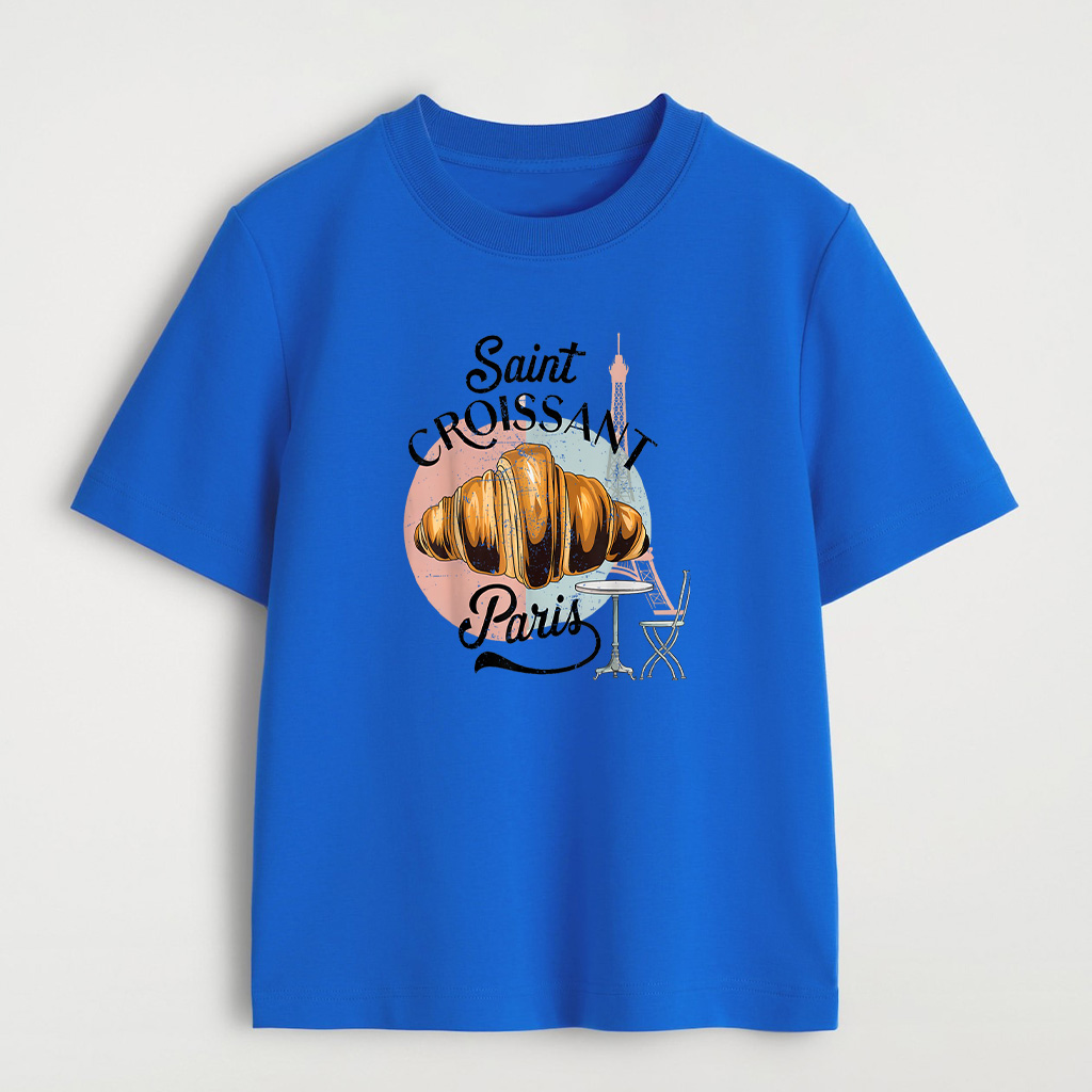 Saint Croissant Paris T-Shirt - Image 5